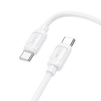 Cable USB-C to USB-C Hoco PD 5A 240W 1m X115 white