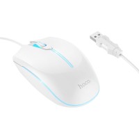 Wired gaming Mouse Hoco USB-A 2400DPI GM37 white