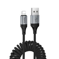 Cable USB A to Lightning Hoco PD 2,4A 1,5 m X121 black