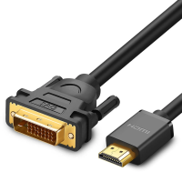 UGREEN Cable HDMI - DVI, 1.5m 1080p black - HD106 / 11150