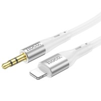 Cable AUX Jack 3,5mm to Lightning Hoco 1m UPA22 white