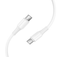 Cable USB-C to USB-C Hoco 3A 60W 1m X120 white