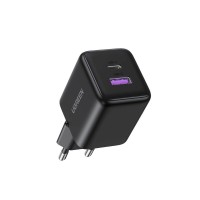 Wall Charger UGREEN X516, 30W, 3A, 1x USB-A - 1x USB-C, Black