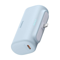 BASEUS Power Bank 5000mAh 20W Lightning + USB-C blue - P10068307313-00
