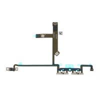 Volume Button Flex Cable With Metal Bracket For iPhone XS