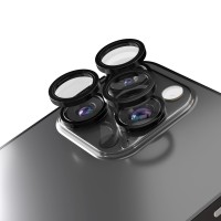 Apple iPhone 15 Pro / 15 Pro Max - Camera glass Ring Black