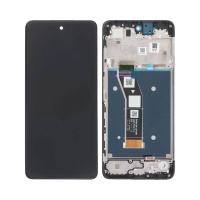 Motorola G24 / G24 Power - LCD display + Touch Unit + Front Cover Black 5D68C23810 (Original Service Pack)