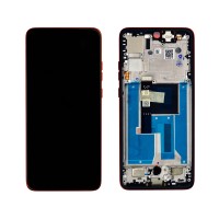 Motorola Edge 50 Neo (XT2409) - LCD display + Touch Unit + Front Cover Poinciana 5D68C28692 (Original Service Pack)