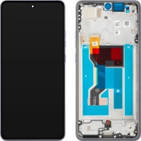Motorola Moto G86 5G / G86 Power - LCD display + Touch Unit + Front Cover Cosmic Sky 5D68C30652 Original (Service Pack)