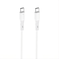 Forcell Cable USB-C σε USB-C F-Energy 60W 1m White