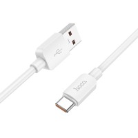 Cable USB-A to USB-C Hoco PD 6A 100W 1m X96 white