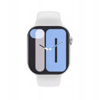 Platinet PSMART29W Aluminium 44mm Smartwatch με Παλμογράφο – Λευκό