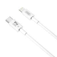 XO Cable Type-C - Lightning, 2m, 20W, NB-Q189B white