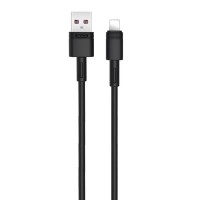 XO Cable USB-A - Lightning, 1m, 5A, NB-Q166 black