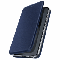 Flip Book Case Xiaomi Redmi Note 10 Pro Internal Magnet Stand Function Eco-leather Texture Microfiber Silicone Interior 360° Blue