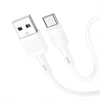 XO Cable USB-A - Type-C, 1m 2.4A, white - NB235