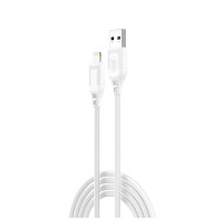 XO Cable USB-A - Lightning, 1m, 2.4A, white - NB235