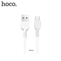 Hoco X20 Flash USB 2.0 Cable USB-C male - USB-A 18W Λευκό 3m HOC-X20c-W3 (Bulk)