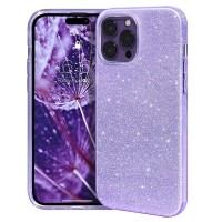 Θήκη Glitter 3in1 TPU Sparkle για  το Samsung A57 Λιλά χρώμα