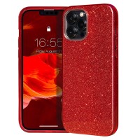 Θήκη Glitter 3in1 TPU Sparkle για  το Samsung A57 Κόκκινο χρώμα