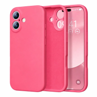 Θήκη Σιλικόνης MobiCase για iPhone 15 Φουξ 2mm Soft Matte