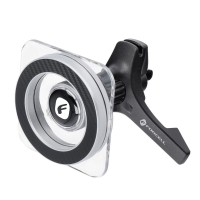 Magnetic car phone holder compatible with Magsafe Forcell F-Grip MagPro air vent black