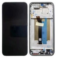 Xiaomi Redmi Note 15 Pro 5G - LCD Display + Touch Unit + Front Cover Blue Original (Service Pack) 56001700P1600