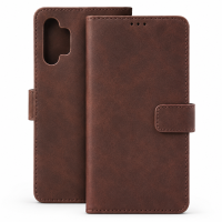 Book Velvet case for Samsung Galaxy A16 4G / A16 5G brown