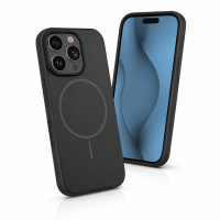 Silicone Thin Mag case for iPhone 17 Pro Max 6,9" black
