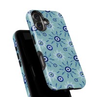Θήκη 3D MobiCase για iPhone 16 Pro Evil eye