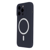 Silicon Soft Mag Case for iPhone 15 Plus 6,7" dark blue