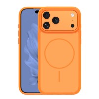 Frame Thin Mag case for iPhone 17 Pro Max 6,9" orange