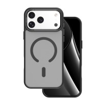 Frozen Mag case for iPhone 17 Pro Max 6,9" black open ring