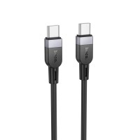 Hoco Silicone Cable USB C to USB C 3A 60W 2m X109 black