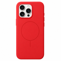 Θήκη Soft Touch MagLine Magnetic 1,5mm MobiCase για iPhone 15 Pro Max Max Κόκκινη