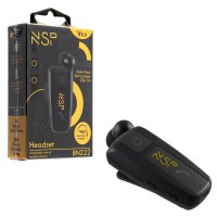 NSP BN222 Πτυσσόμενο Bluetooth Handsfree V6.0 με Δόνηση & Anti-Lost, Σύνδεση 2 Συσκευών Μαύρο – 8402555