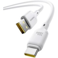 Baseus USB-A to USB-C Cable Silky, 100W, 5A, 1m, White P10377703213-00