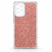 Θήκη Glitter 3in1 για Samsung Galaxy A13 4G ΡΟΖ  ΧΡΥΣΟ