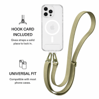 Ιμάντας Τηλεφώνου CarryHang Strap Λουράκι Λαιμού για Κινητά Universal Χακί