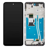Motorola Moto G53 - LCD display + Touch Unit + Front Cover Black 5D68C22150 (Original Service Pack)