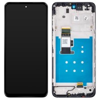 Motorola Moto G13 - LCD display + Touch Unit + Front Cover Black 5D68C22318 (Original Service Pack)