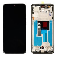 Motorola ThinkPhone 25 5G - LCD display + Touch Unit + Front Cover Carbon Black 5D68C28405 Original (Service Pack)