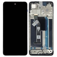 Motorola Moto G57 Power - LCD display + Touch Unit + Front Cover Black 5D68C31789 (Original Service Pack)
