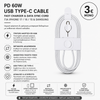 PD 60W USB Type-C Cable Fast Charger Data Sync Cord For iPhone 17 16 15/Samsung Nylon Braided Cable (BULK)