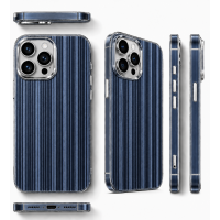 Θήκη Σιλικόνης για iPhone 11 Metallic Glow – Μπλε με Εφέ Λάμψης