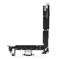 Charging Port Flex Cable For Apple iPhone 16 Plus (Original Pulled) (Black)