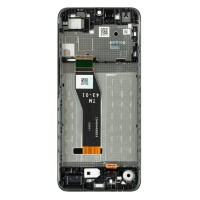 Motorola Moto E13 - LCD display + Touch Unit + Front Cover Black 5D68C22340 (Original Service Pack)
