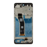 Motorola Moto E14 - LCD display + Touch Unit + Front Cover Black 5D68C24645 (Original Service Pack)