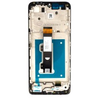 Motorola Moto E22 - LCD display + Touch Unit + Front Cover Black 5D68C21594 (Original Service Pack)