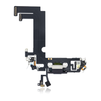 Charging Port Flex Cable For Apple iPhone 12 Mini (Original Pulled) (Black)